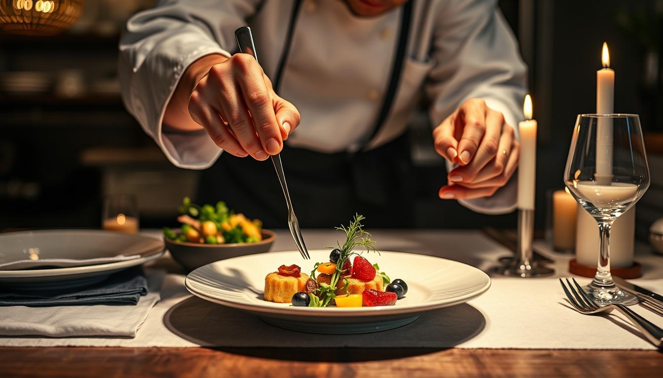 Fresh seasonal cooking dish